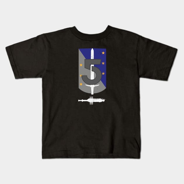 Babylon Station Kids T-Shirt by nielsrevers